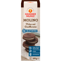 Hammermühle Molino-Kekse mit Vanillecreme 125 g 