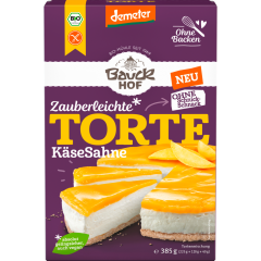 Bauckhof Bio demeter Torte Käse-Sahne Backmischung 385 g 