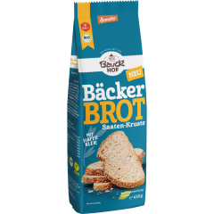 Bauckhof Demeter Bäcker Brot Saaten-Kruste Backmischung 450 g 