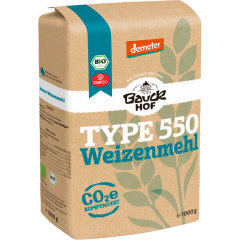 Bauckhof Demeter Weizenmehl Type 550 550 g 