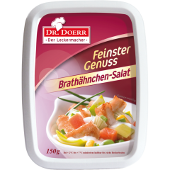 Dr. Doerr Feinster Genuss Brathähnchen Salat 150 g 