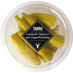 Tapas Lombardi Peperoni mit Ziegenfrischkäse 110 g 