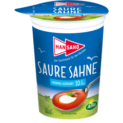 Hansano Saure Sahne cremig 10 % Fett 200 g 