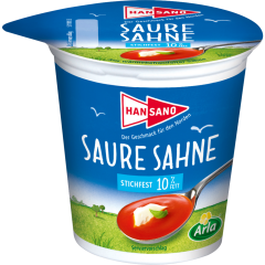 Hansano Saure Sahne stichfest 10 % Fett 150 g 