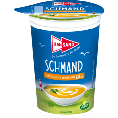 Hansano Schmand stichfest 24 % Fett 250 g 