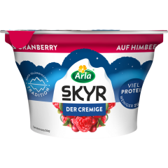 Arla SKYR Der Cremige auf Himbeere & Cranberry 0,2 % Fett 150 g 
