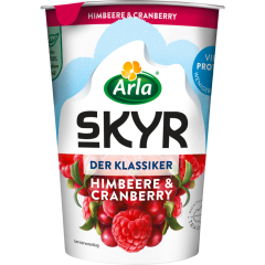Arla SKYR mit Himbeere-Cranberry 0,2% Fett 450 g 