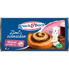 Knack & Back Zimtschnecken 6 Stück 