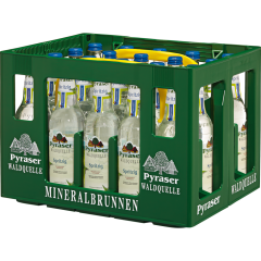 Pyraser Waldquelle Mineralwasser Spritzig - Kiste 20 x 0,5 l 
