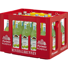 Pyraser Waldquelle Limette - Kiste 20 x 0,5 l 