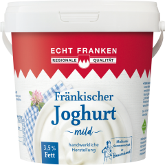 Echt Franken Joghurt Natur 3,5 % Fett 1 kg 