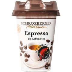Schrozberger Milchbauern Bio Espresso Bio-Kaffeedrink 230 g 