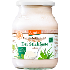 Schrozberger Milchbauern Demeter Joghurt mild 3,5 % Fett 480 g 