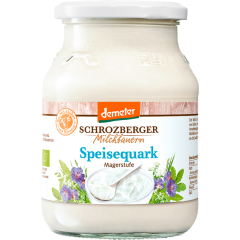 Schrozberger Milchbauern Demeter Magerquark 500 g 