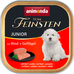 animonda Vom Feinsten Junior mit Rind+Geflügel 150 g 