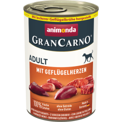 animonda Gran Carno Adult Geflügelherzen 400 g 
