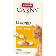 animonda Carny Adult Creamy Huhn + Taurin 6 Stück 