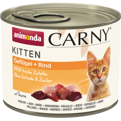 animonda Carny Kitten Geflügel+Rind 200 g 