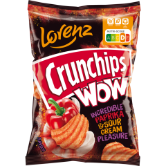 Lorenz Crunchips Wow Paprika & Sour Cream 110 g 