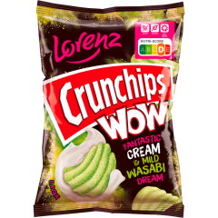 Lorenz Crunchips Wow Cream & Mild Wasabi 110 g 