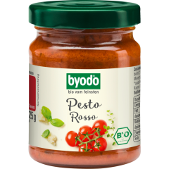 BYODO Bio Pesto Rosso 125 g 