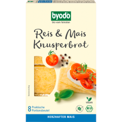 BYODO Bio Reis & Mais Knusperbrot 160 g 