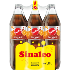 Sinalco Cola Mix ohne Zucker - 6-Pack 6 x 1,25 l 