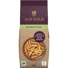ALB-GOLD Bio Dinkel Pasta Fusilli 500 g 