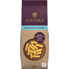 ALB-GOLD Hartweizen Rigatoni 500 g 