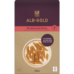 ALB-GOLD Bio Naturreis Penne 250 g 