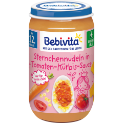 Bebivita Sternchennudeln in Tomaten Kürbis-Sauce ab 12. Monat 250 g 