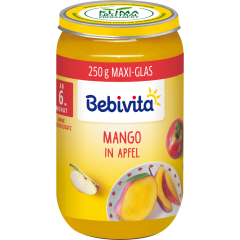 Bebivita Bio Mango in Apfel ab 6. Monat 250 g 