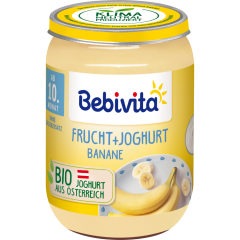 Bebivita Bio Frucht+Joghurt Banane ab 10. Monat 190 g 