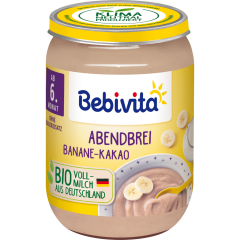 Bebivita Bio Abendbrei Banane-Kakao 190 g 