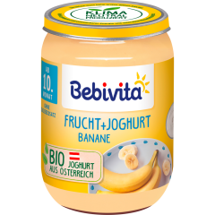 Bebivita Bio Frucht + Joghurt Banane 190 g 