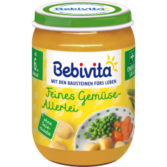 Bebivita Feines Gemüse-Allerlei ab 6. Monat 190 g 