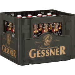 Gessner Alt-Sumbarcher Dunkel - Kiste 20 x 0,5 l 