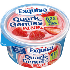 Exquisa Quark Genuss Erdbeere 0,2 % Fett 500 g 