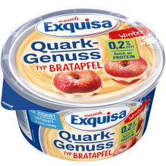 Exquisa Quark Genuss Winter Typ Bratapfel 0,2 % Fett 500 g 