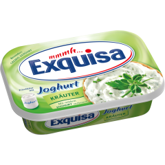 Exquisa Frischkäse mit Joghurt Kräuter 15 % Fett absolut 200 g 