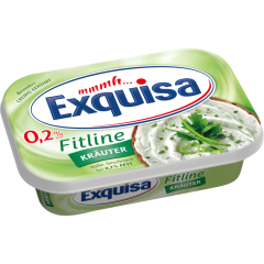 Exquisa Frischkäse Fitline Kräuter 0,2 % Fett i. Tr. 200 g 