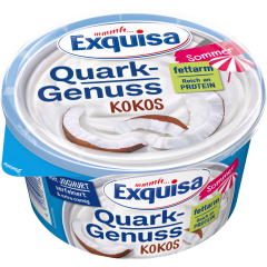 Exquisa Quark Genuss Sommer Kokos fettarm 500 g 