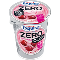 Exquisa Zero Quark-Joghurt-Creme Kirsche 400 g 