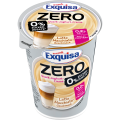Exquisa Zero Quark-Joghurt-Creme Latte Macchiato 400 g 