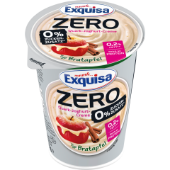 Exquisa ZERO Quark-Joghurt-Creme Bratapfel 400 g 