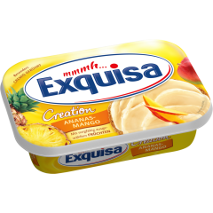 Exquisa Creation Ananas-Mango Frischkäse 50 % Fett i. Tr. 200 g 