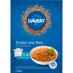 Davert Bio Dinkel wie Reis im Kochbeutel 250 g 