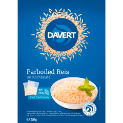Davert Bio Parboiled Reis im Kochbeutel 250 g 