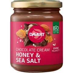 Davert Bio Chocolate Cream Honey & Sea Salt 250 g 