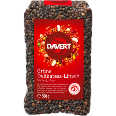 Davert Bio Grüne Delikatess-Linsen 500 g 